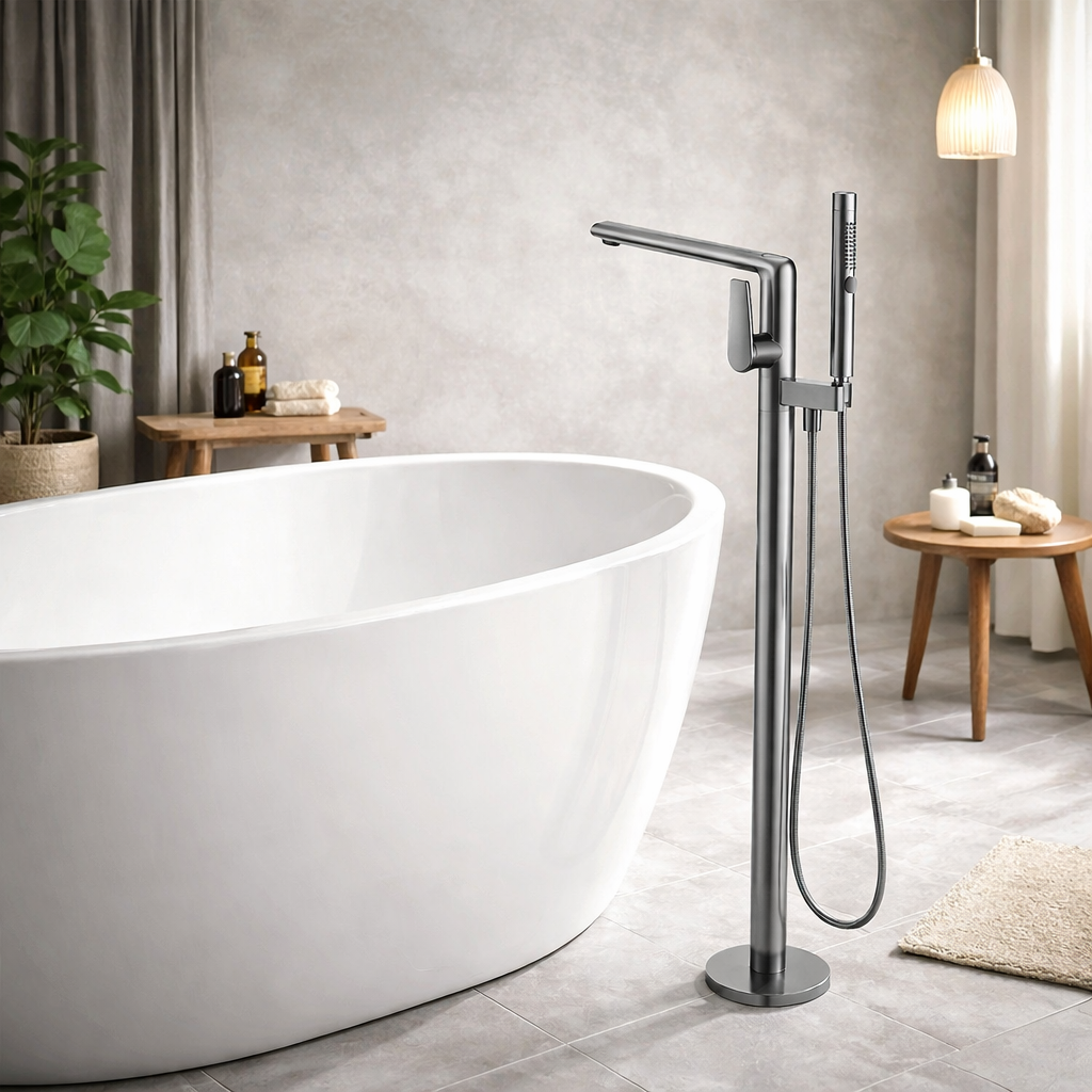 Robinet de Baignoire sur Pied – Modèle Névora