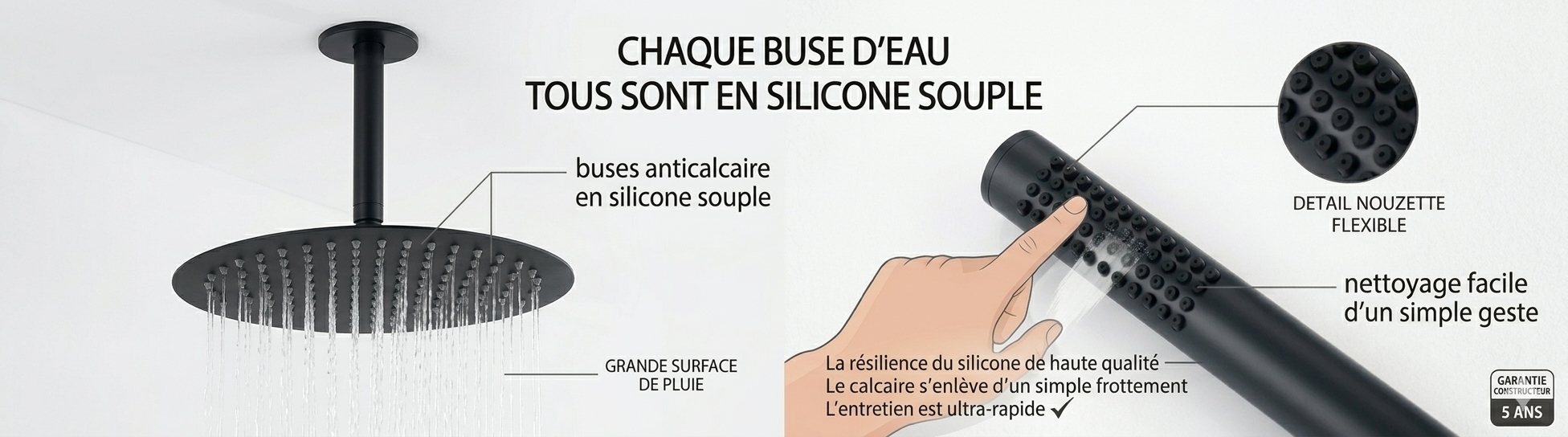 Colonne de douche - Modèle Aura