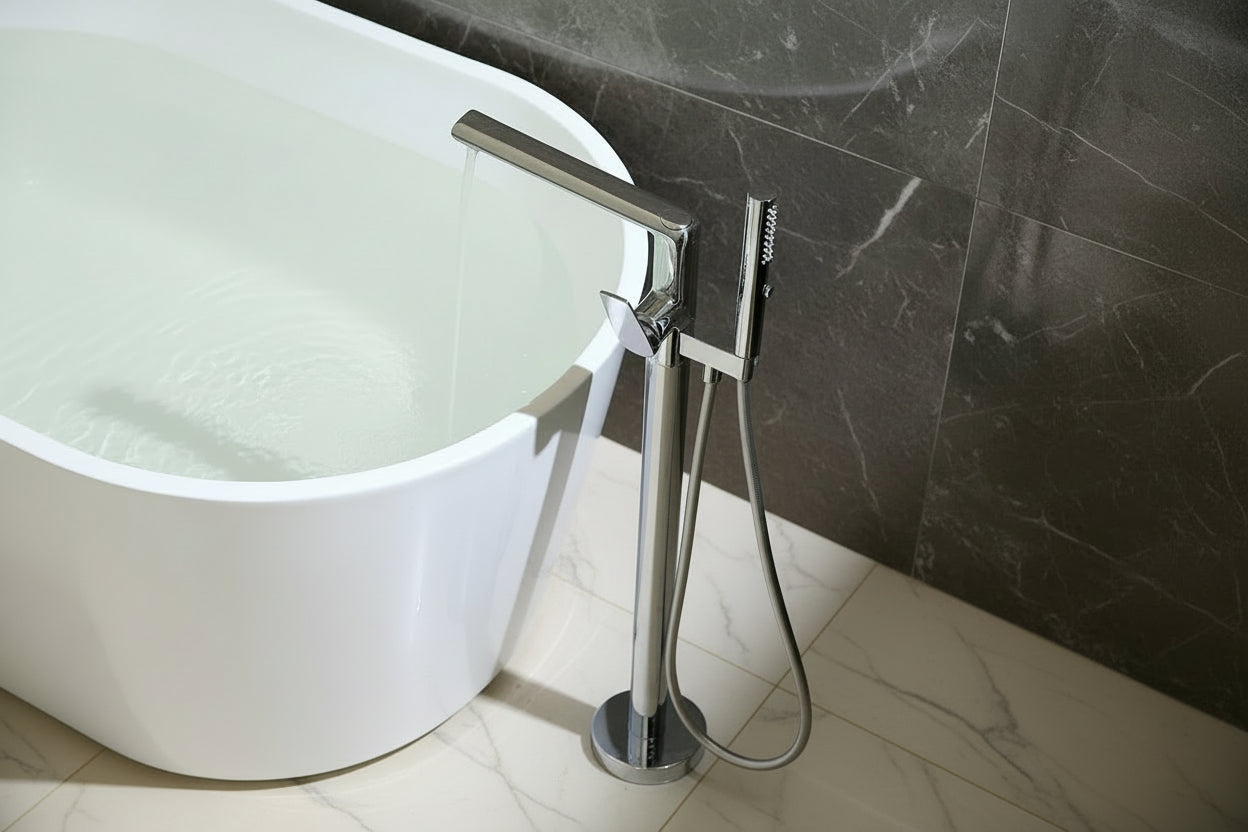 Robinet de Baignoire sur Pied – Modèle Névora