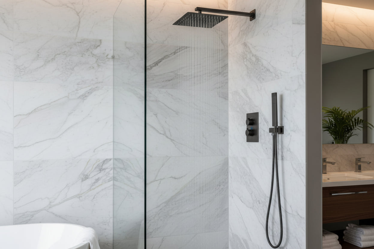 Colonne de douche encastrée - Modèle Azurion