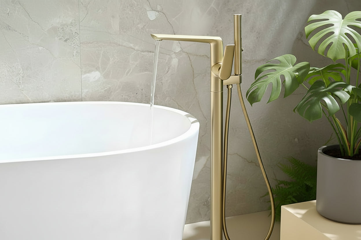 Robinet de Baignoire sur Pied – Modèle Névora